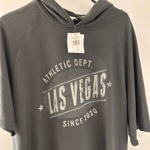 Las Vegas as men’s pullover short sleeve sweatshirt